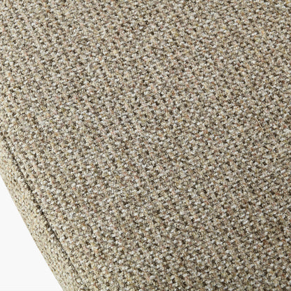 Kelsby Mocha Textured Marl Chenille & Black Metal Tub Bar Stool