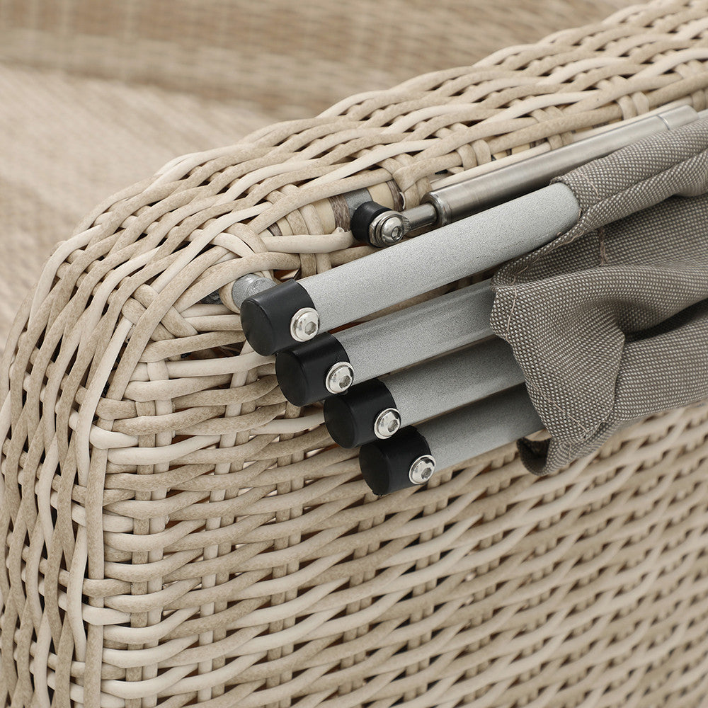 Sandy Beige Bermuda Day Bed