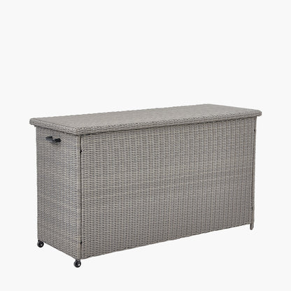 Slate Grey Large Garden Cushion Box
