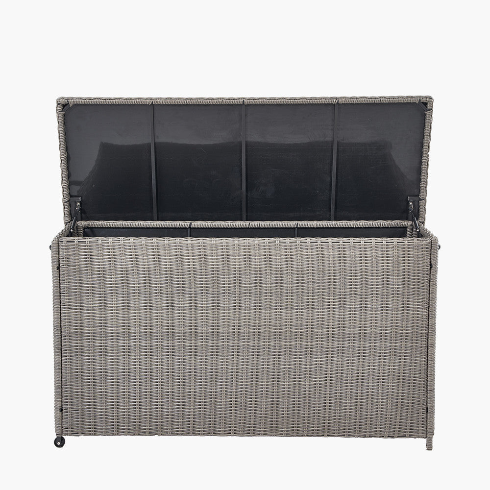 Slate Grey Large Garden Cushion Box