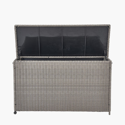 Slate Grey Large Garden Cushion Box