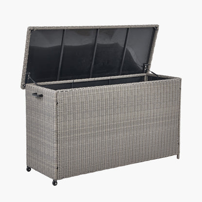 Slate Grey Large Garden Cushion Box