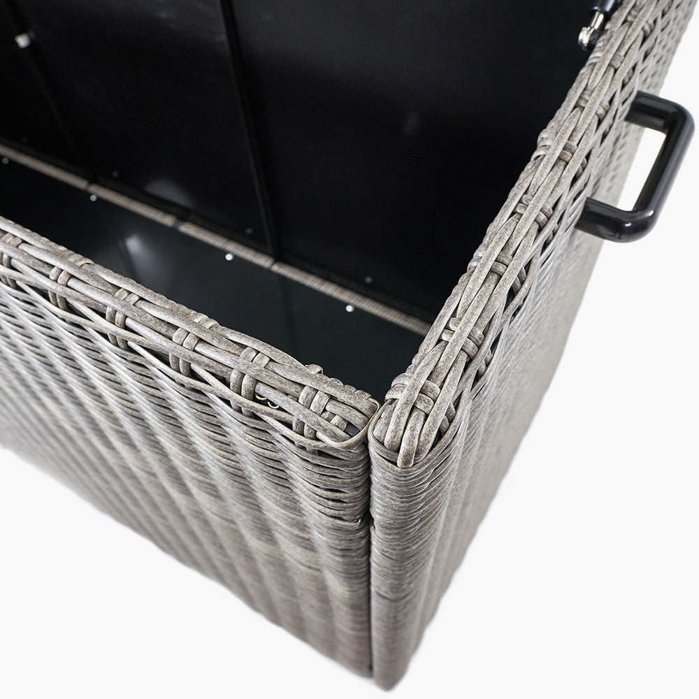 Slate Grey Large Garden Cushion Box