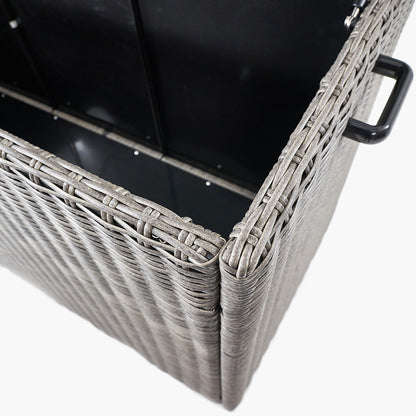 Slate Grey Large Garden Cushion Box