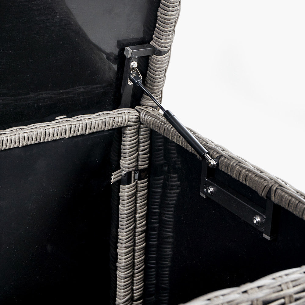Slate Grey Large Garden Cushion Box