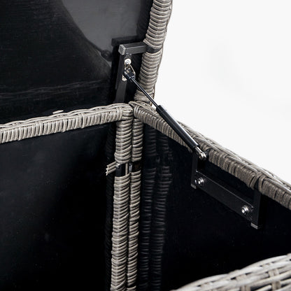 Slate Grey Large Garden Cushion Box