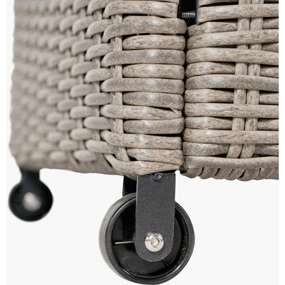 Stone Grey Large Garden Cushion Box