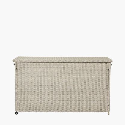 Stone Grey Large Garden Cushion Box