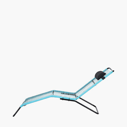 Rio Blue Outdoor Sun Loungers