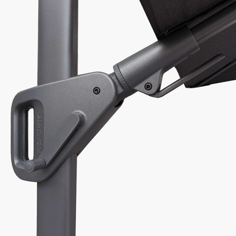 Nexus T2 Premium Anthracite & Faded Black Free Arm Parasol