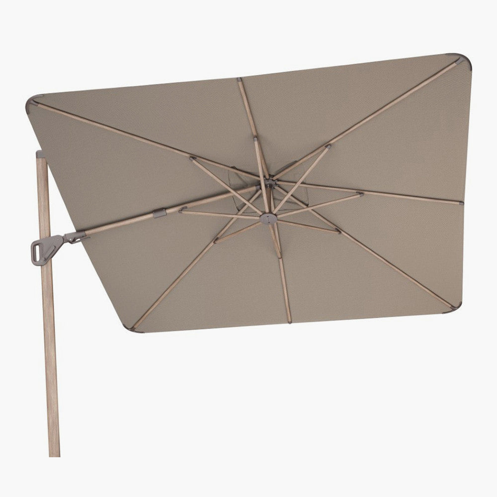 Nexus T2 Premium Mocha & Havana Taupe Free Arm Parasol