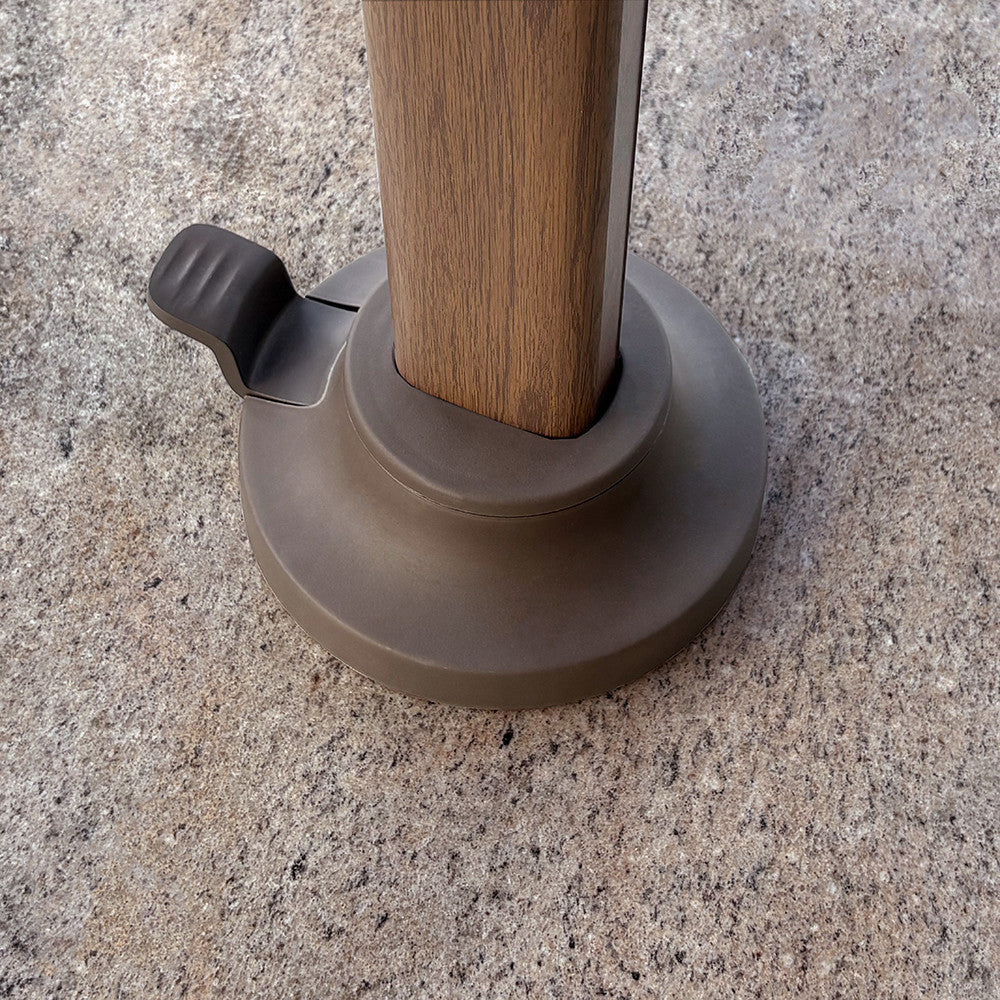 Nexus T2 Premium Mocha & Havana Taupe Free Arm Parasol