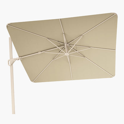 Nexus T2 Premium Sandstone & Champagne Free Arm Parasol