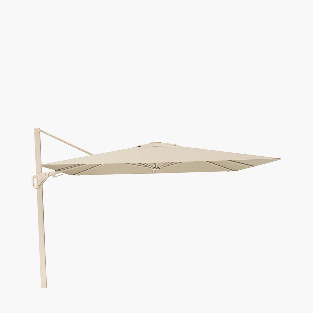 Nexus T2 Premium Sandstone & Champagne Free Arm Parasol