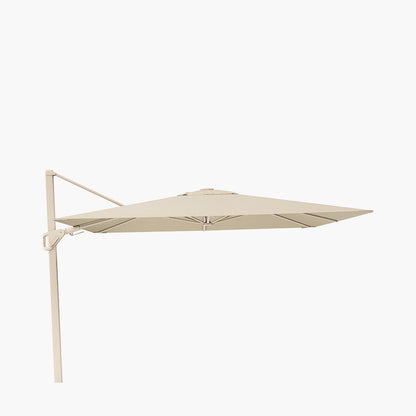 Nexus T2 Premium Sandstone & Champagne Free Arm Parasol