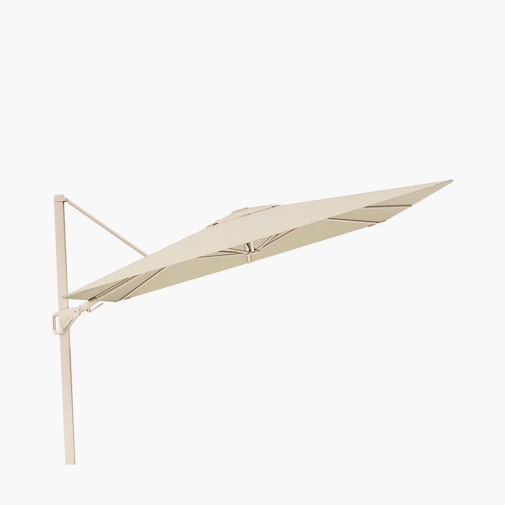 Nexus T2 Premium Sandstone & Champagne Free Arm Parasol