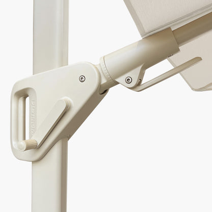 Nexus T2 Premium Sandstone & Champagne Free Arm Parasol