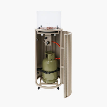 Cosipillar Tube Sandy Beige Gas Lantern