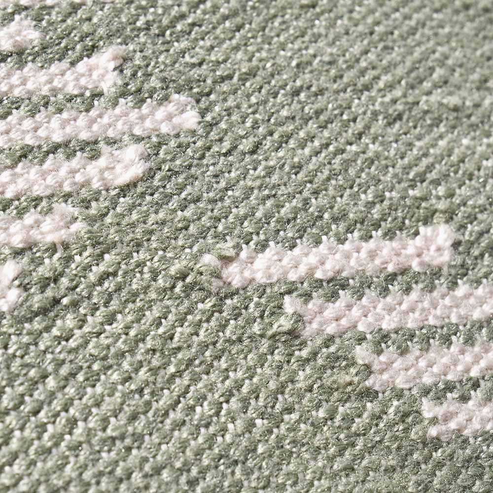 Sage and White Chevron Design Scatter Cushion – Eco-Friendly Indoor & Outdoor Cushion