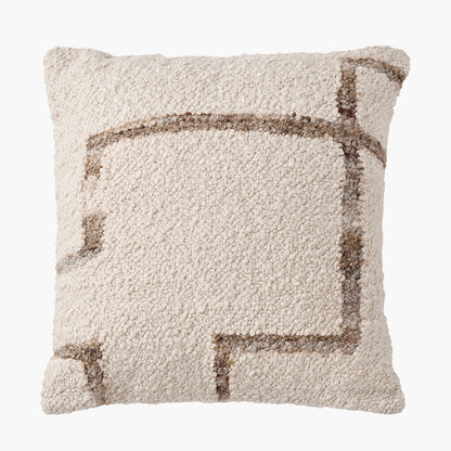 Natural and Tan Fleck Design Scatter Cushion – Eco-Friendly Indoor & Outdoor Cushion