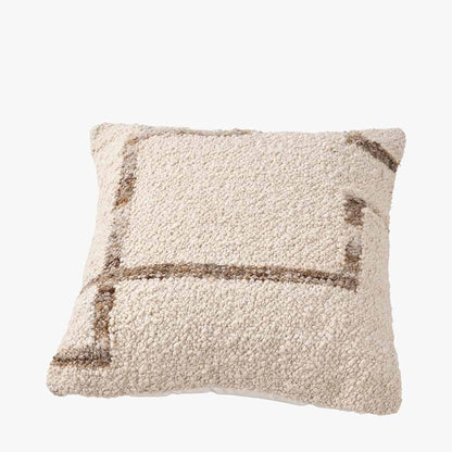 Natural and Tan Fleck Design Scatter Cushion – Eco-Friendly Indoor & Outdoor Cushion