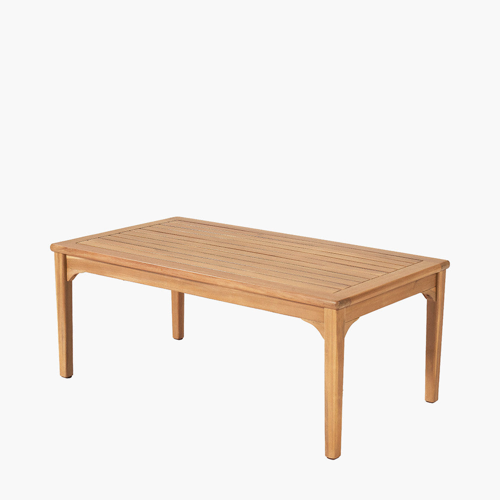Shop the Malta Garden Seating Set with a 2-seater sofa, 2 armchairs, and a rectangular coffee table, providing a modern and natural update to your garden. Shop online today at www.nobleandnook.co.uk