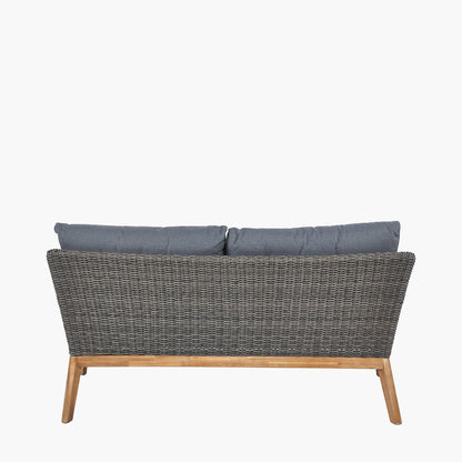 Shop the Larissa Outdoor Seating Set. Comprising of a 2 seater sofa, 2 armchairs and a coffee table, ideal for relaxed socialising, al fresco style. Shop online today www.nobleandnook.co.uk
