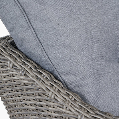Shop the Larissa Outdoor Seating Set. Comprising of a 2 seater sofa, 2 armchairs and a coffee table, ideal for relaxed socialising, al fresco style. Shop online today www.nobleandnook.co.uk