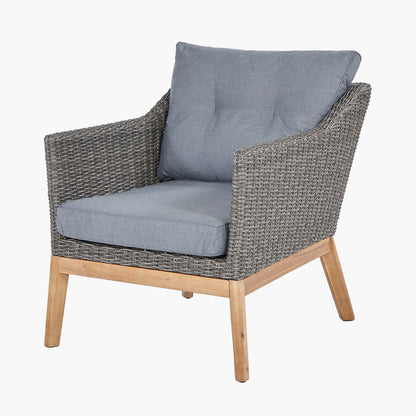 Shop the Larissa Outdoor Seating Set. Comprising of a 2 seater sofa, 2 armchairs and a coffee table, ideal for relaxed socialising, al fresco style. Shop online today www.nobleandnook.co.uk