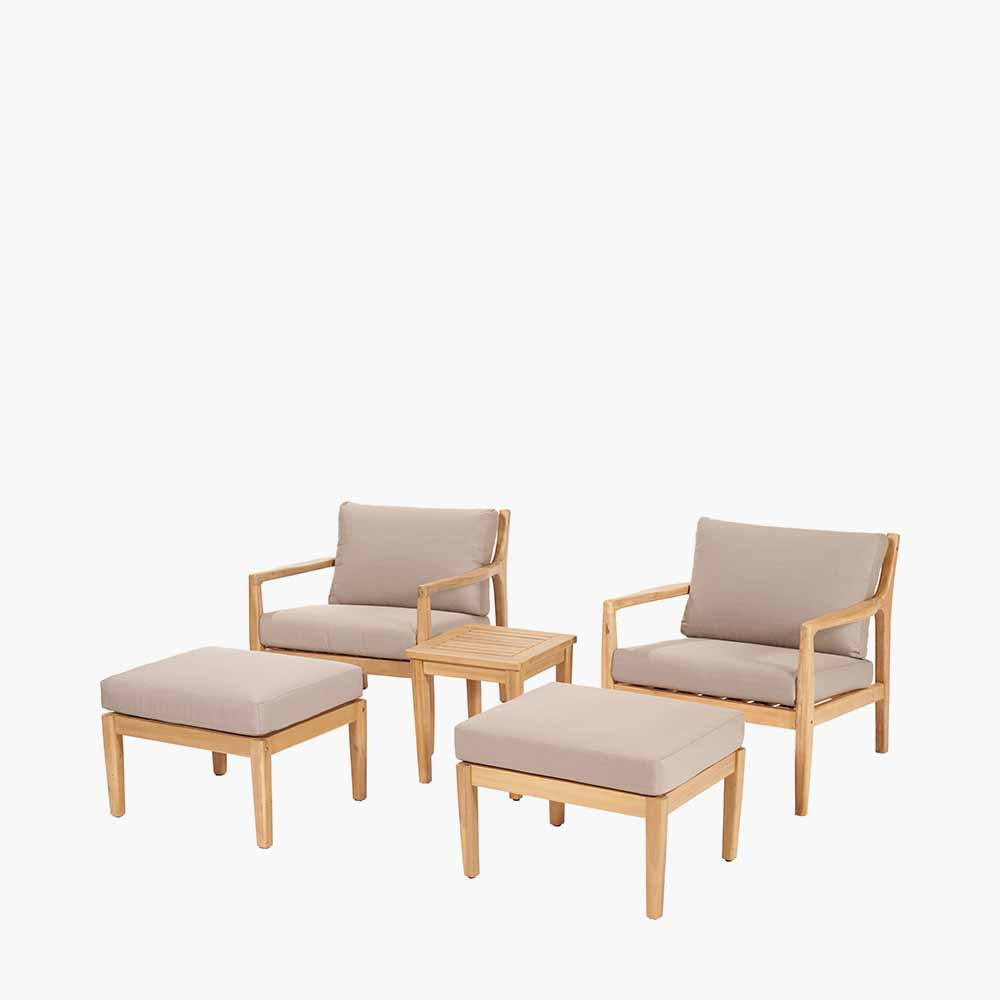 Upgrade your garden with this versatile and stylish outdoor furniture set is perfect for lounging and entertaining, offering comfort and durability for any outdoor space. Shop online today at www.nobleandnook.co.uk