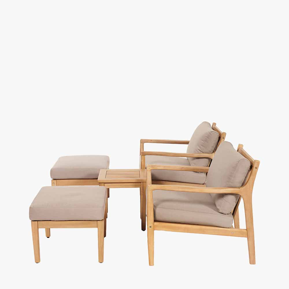 Upgrade your garden with this versatile and stylish outdoor furniture set is perfect for lounging and entertaining, offering comfort and durability for any outdoor space. Shop online today at www.nobleandnook.co.uk