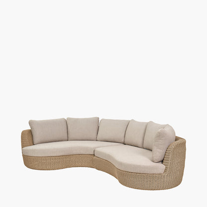 Kampala Natural Outdoor Corner Set