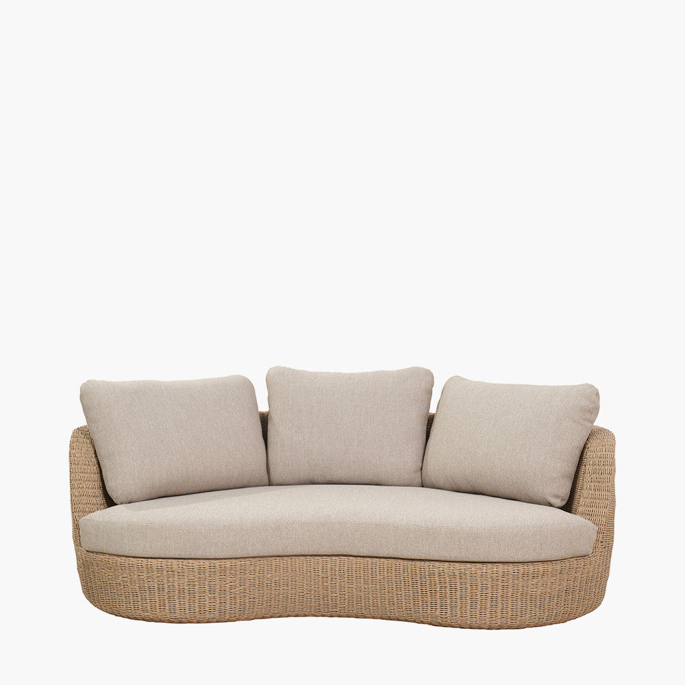 Kampala Outdoor Lounge Set with Footstool