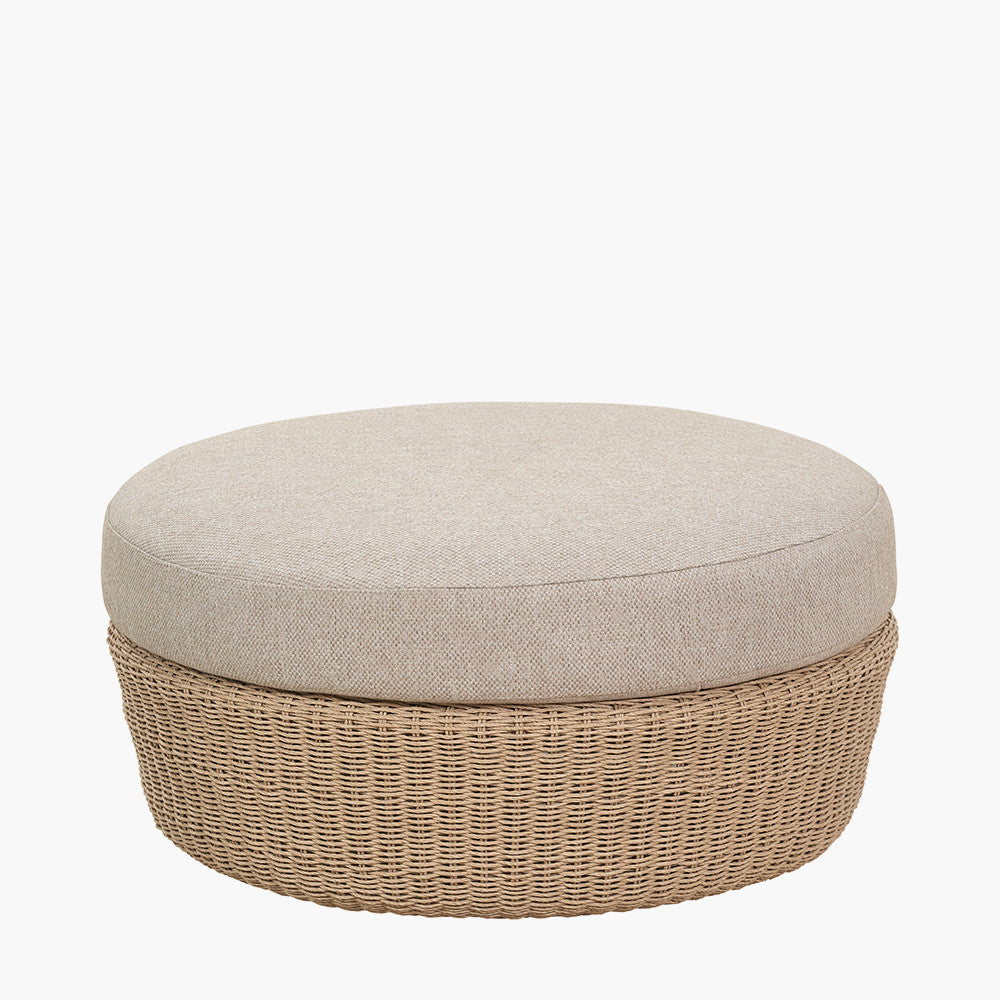 Kampala Outdoor Lounge Set with Footstool