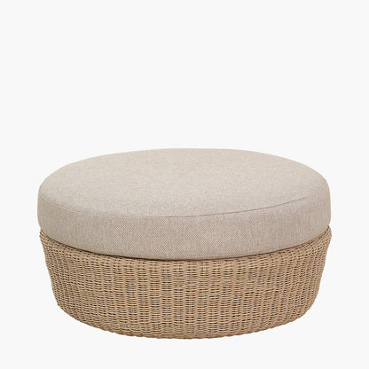 Kampala Outdoor Lounge Set with Footstool