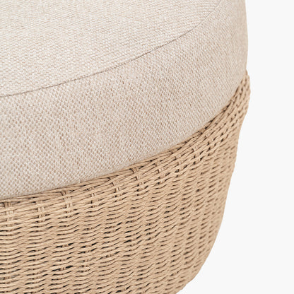 Kampala Outdoor Lounge Set with Footstool