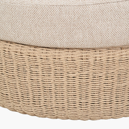 Kampala Outdoor Lounge Set with Footstool