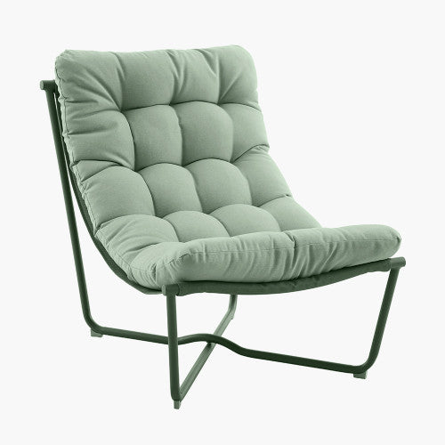 Clermont Moss Green Outdoor Lounging Set
