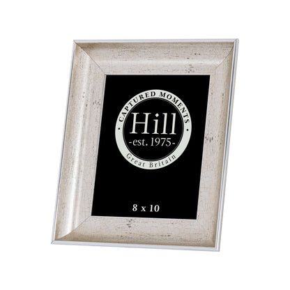 Antique Silver Crackled Effect Photo Frame 8x10 – Elegant Vintage-Inspired Frame for Timeless UK Interiors