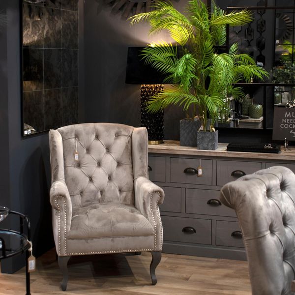 Large Faux Paradise Palm in Pot | Artificial Palm Plant