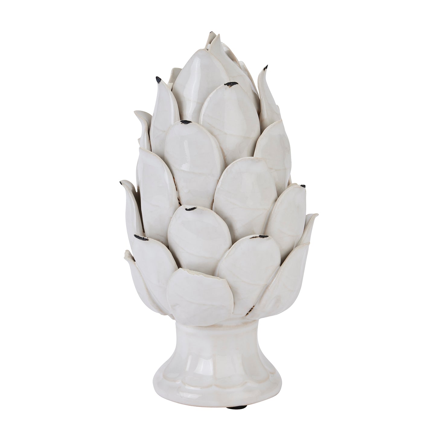 Globe Ivory Chianti Artichoke – Handcrafted Ceramic with Nature-Inspired Detailing
