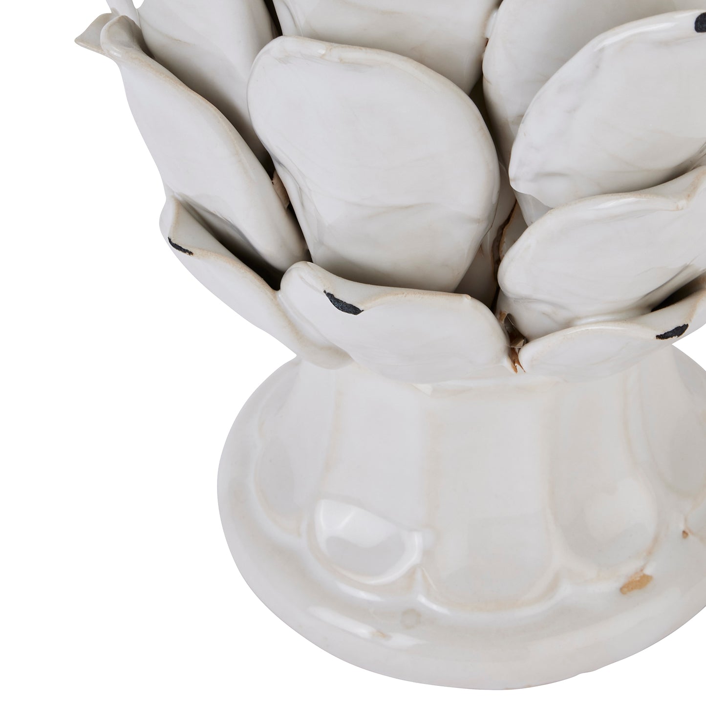 Globe Ivory Chianti Artichoke – Handcrafted Ceramic with Nature-Inspired Detailing