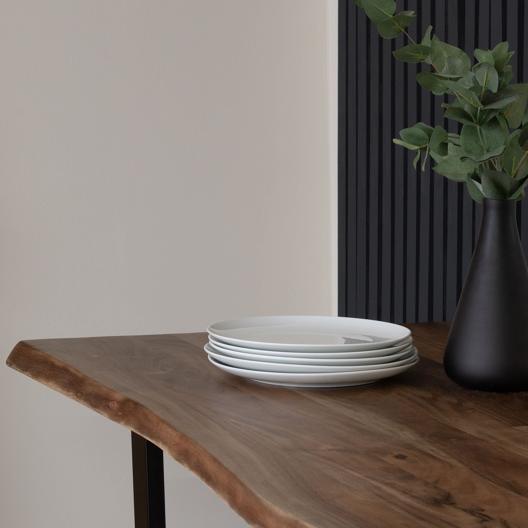 The Live Edge Large Bar Table is a stunning centrepiece for any home bar or entertainment space. Crafted from Indian hardwood (acacia) paired with a sleek metal base. Shop online today at www.nobleandnook.co.uk