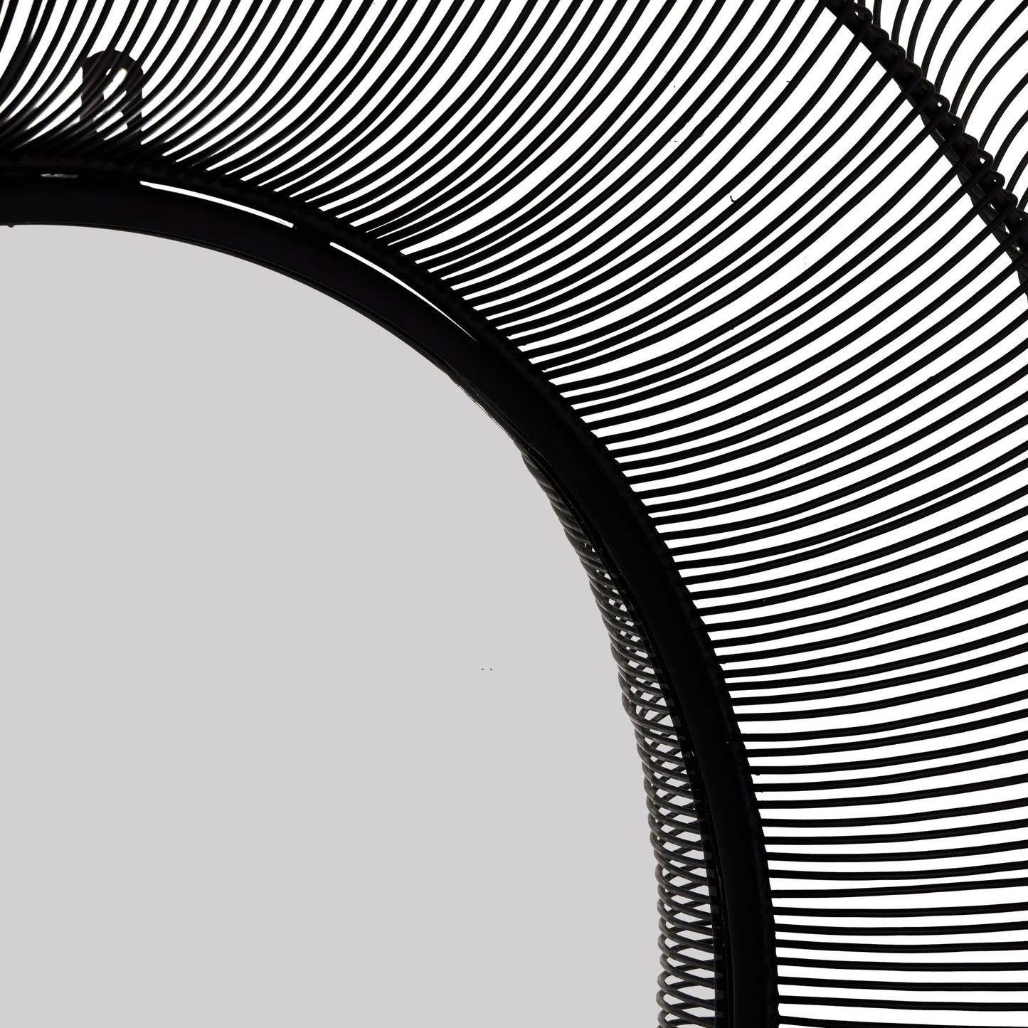 Chico Black Wire Wall Mirror