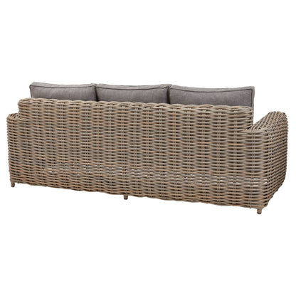 Enhance your outdoor space with the Amalfi Five Seater Rattan Garden Outdoor Set, a stylish and durable rattan furniture set is perfect for garden lounging and entertaining. Shop online today at www.nobleandnook.co.uk