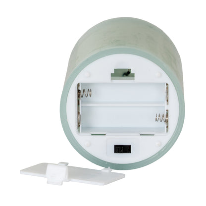 Luxe Collection Melt Effect 5x5 Sage LED Wax Candle