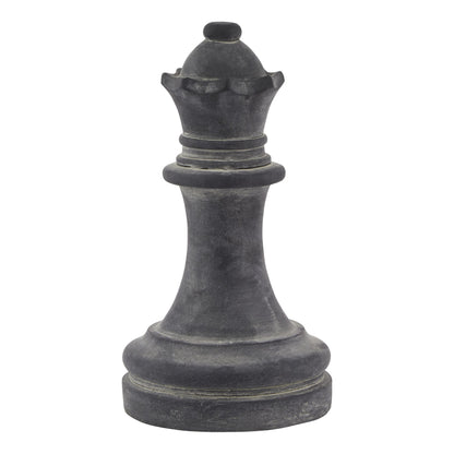 Amalfi Grey Queen Chess Piece - Noble & Nook