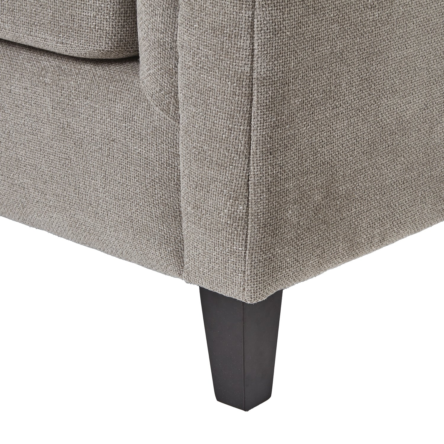 Indulge in the epitome of comfort and elegance with the Vesper three seater sofa. Handcrafted to perfection, in neutral taupe hue making it the perfect centrepiece for refined living spaces. Shop online today www.nobleandnook.co.uk