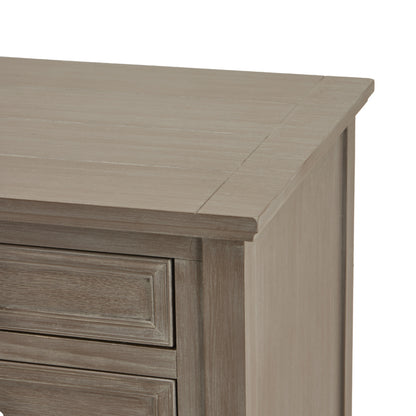 The Serene Three Drawer Bedside Table