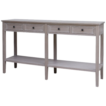 The Serene Four Drawer Console Table